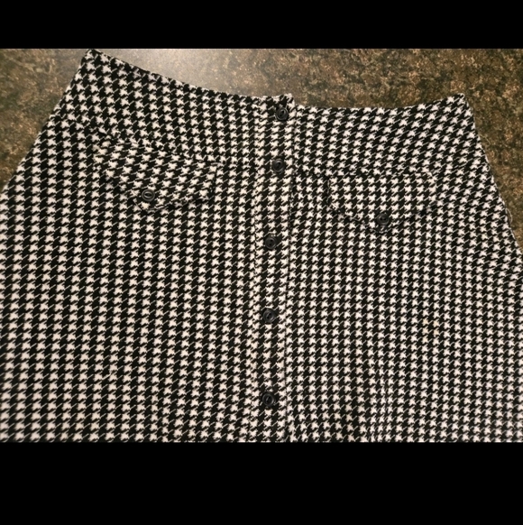All That Jazz Vintage Womens Button Up Mini Skirt Size 10 - Picture 5 of 12